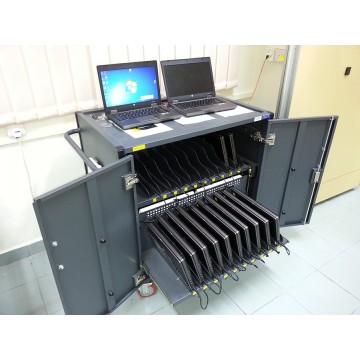 Notebook/Tablet Mobile Storage Charging Cart
